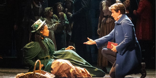40th Anniversary West End cast of Les Misérables. Photo by Danny Kaan.