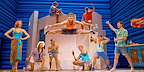 Pepper performs and impressive split jump in MAMMA MIA!
