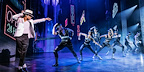 Myles Frost and the West End cast performing in MJ the Musical at the Prince Edward Theatre London