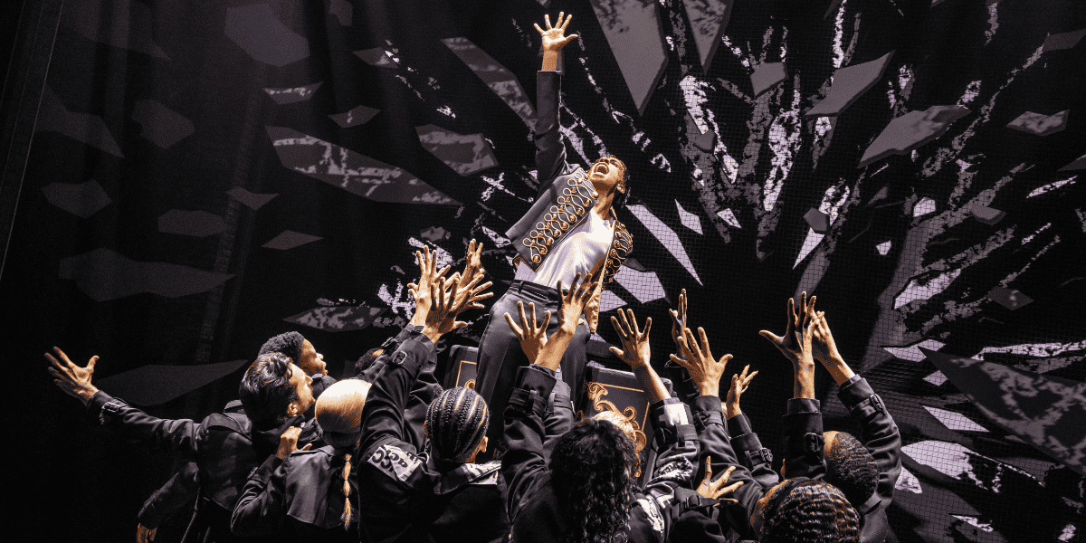 The West End cast of MJ The Musical