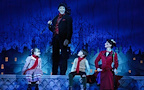 Production image of Mary Poppins in London.