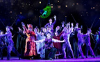 Production image of Mary Poppins in London.
