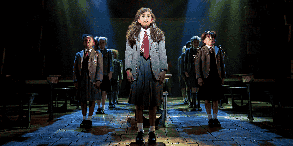 The Matilda The Musical West End cast in London