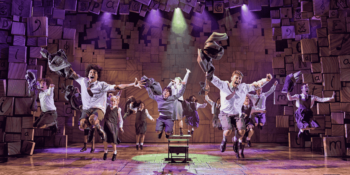 The Matilda The Musical West End cast in London