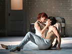 Romeo (Paris Fitzpatrick) and Juliet (Cordelia Braithwaite)