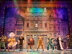 Production image of Mother Goose with Ian McKellen and John Bishop.