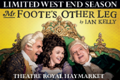 Mr. Foote's Other Leg Secures West End Transfer
