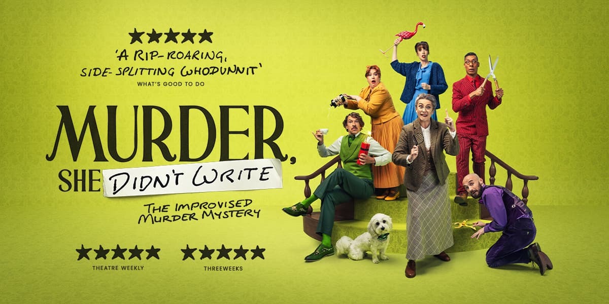 Murder, She Didn't Write London tickets
