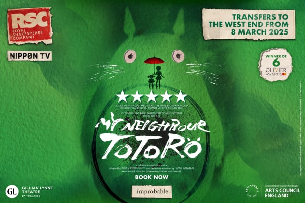 My Neighbour Totoro Leads Olivier Award Nominations