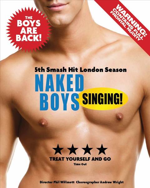 Naked Boys Singing - new logo