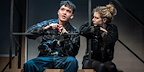 Jack Ofrecio and Eleanor Worthington-Cox in NEXT TO NORMAL - Donmar Warehouse - photo by Marc Brenner