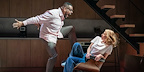 Trevor Dion Nicholas and Caissie Levy in NEXT TO NORMAL - Donmar Warehouse - photo by Marc Brenner