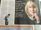 No Turn Unstoned Diana Rigg Duchess Theatre