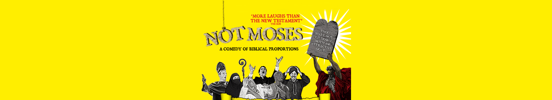 NotMoses tickets London Arts Theatre