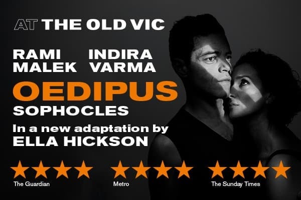 Oedipus review: Rami Malek plays a blinder in UK stage debut