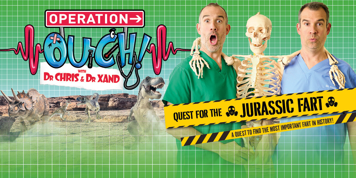 Operation Ouch: Quest for the Jurassic Fart! tickets