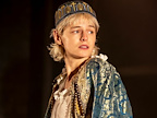 Production image of Emma Corrin in Orlando - photography by Marc Brennen. 