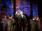 Paul Kynman and the Cast of Patriots - Patriots (West End) - Photo Credit Marc Brenner 