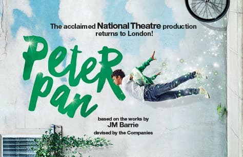 J M Barrie’s Peter Pan to open at Troubadour White City Theatre, in July