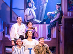 Peter Pan Goes Wrong in London.