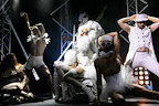 Production image of Miss Dia Montay in QUEENZ.