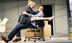 Hattie Morahan and Toby Stephens in The Real Thing. Photograph: Tristram Kenton