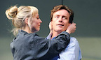 Hattie Morahan and Toby Stephens in The Real Thing. Photograph: Tristram Kenton