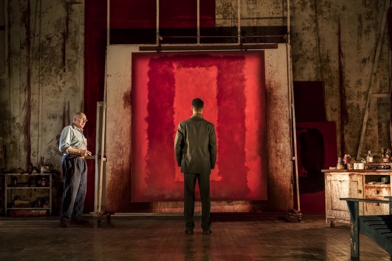 Red starring Alfred Enoch and Alfred Molina now playing at the Wyndham's Theatre 