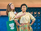 (L-R) Anna Shaffer, Bola Akeju. School Girls; Or, The African Mean Girls Play (c) Manuel Harlan