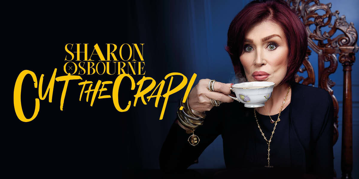 Text: Sharon Osbourne - Cut the Crap!