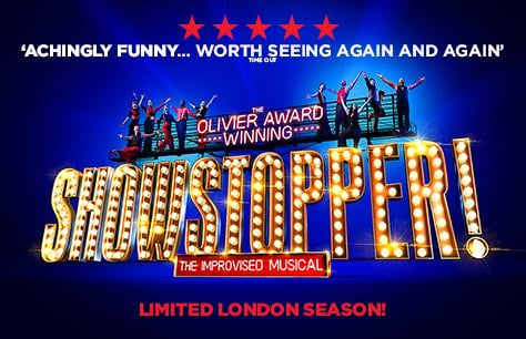 Showstopper! The Improvised Musical coming to Garrick Theatre from November!