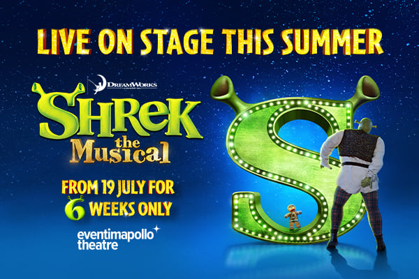Shrek The Musical to transfer to London for six weeks in Summer 2024!