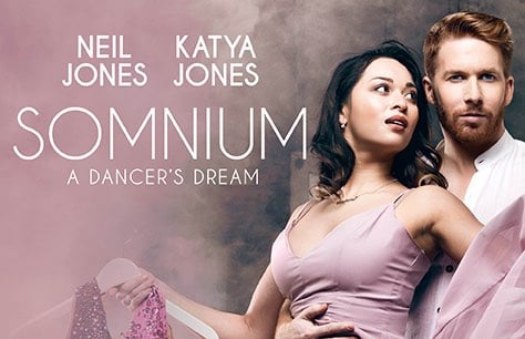 Strictly star Charles Venn joins Neil and Katya Jones in this summer's Somnium: A Dancer's Dream at Sadler's Wells