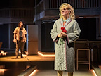 Joel Harper-Jackson as Harry and Rachael Wooding as Rose in Standing at the Sky's Edge in the West End. c. Brinkhoff-Moegenburg