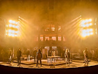 The cast of Standing at the Sky's Edge in the West End. Credit Brinkhoff-Moegenburg (1)