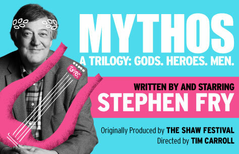 Stephen Fry brings Mythos Trilogy to London Palladium