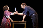 Imelda Staunton and Michael Ball in Sweeney Todd