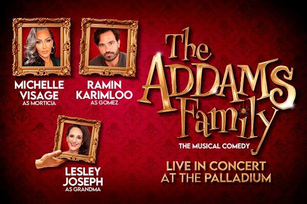 Michelle Visage & Ramin Karimloo to star in The Addams Family 