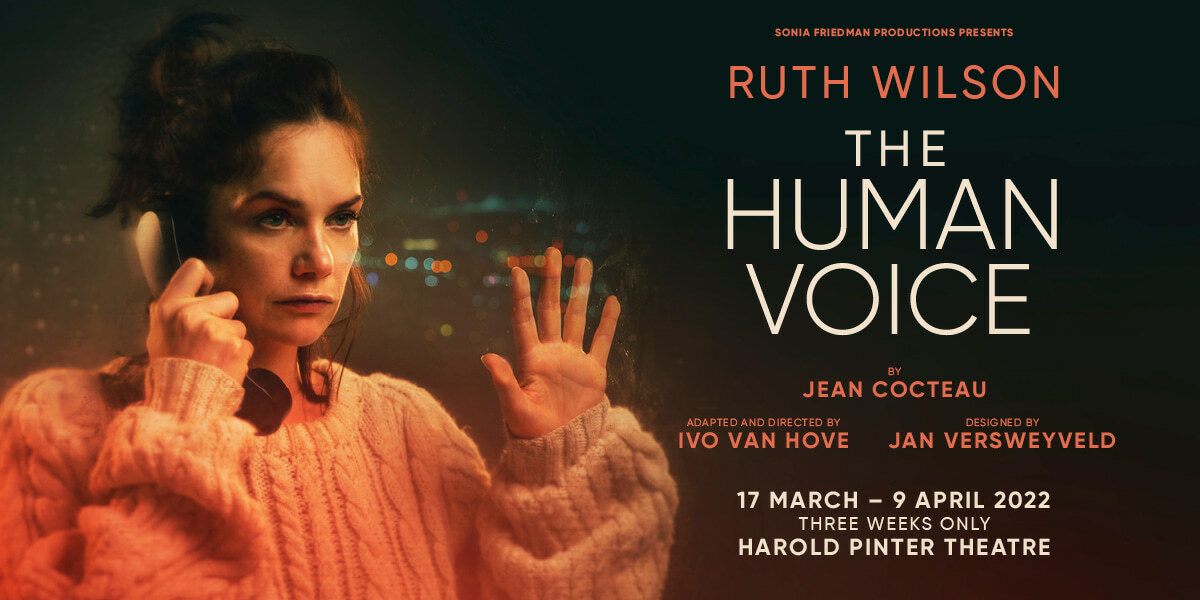 The Human Voice starring Ruth Wilson to have limited West End run!