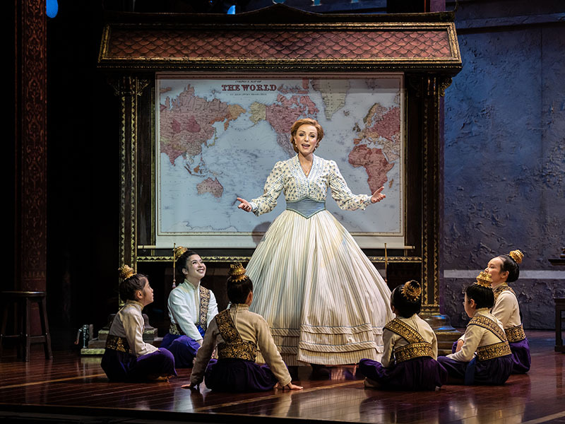 Production image of the The King and I