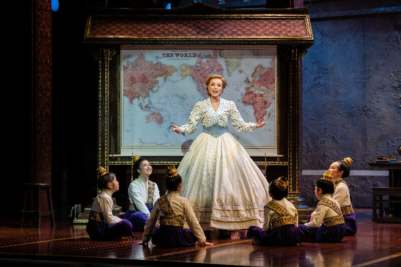 Helen George as Anna in The King and I