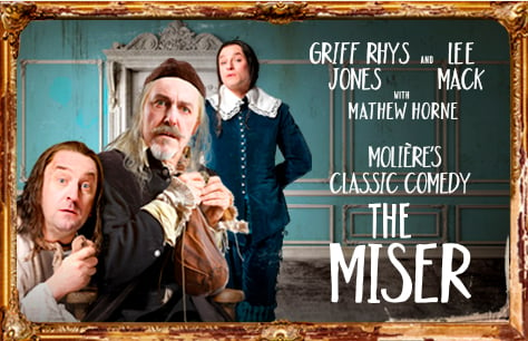 Lee Mack to make his West End debut alongside Griff Rhys Jones in The Miser