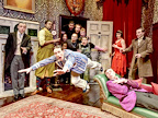Production image of The Play That Goes Wrong 2023/24 cast for The Play That Goes Wrong.