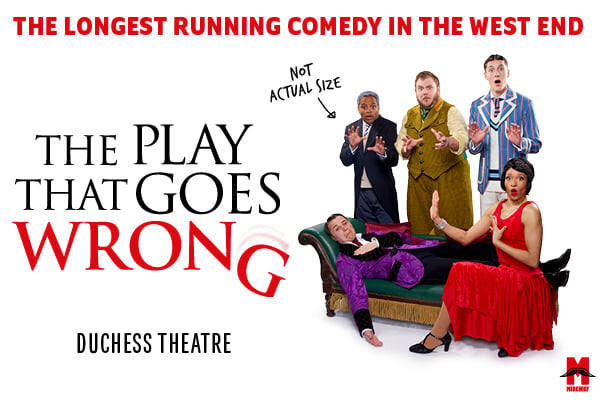 New West End cast announced for Mischief Theatre’s The Play That Goes Wrong