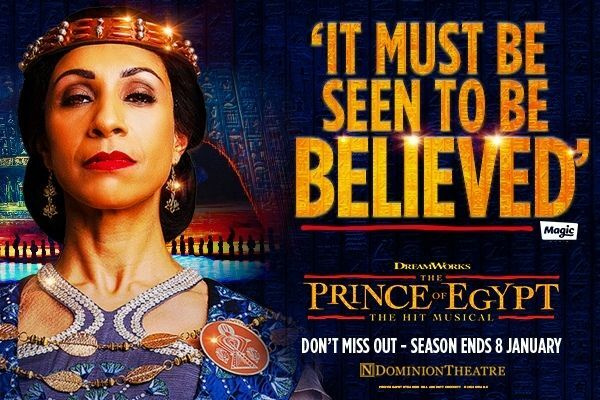 Enter our competition for the chance to win some merchandise from The Prince of Egypt 