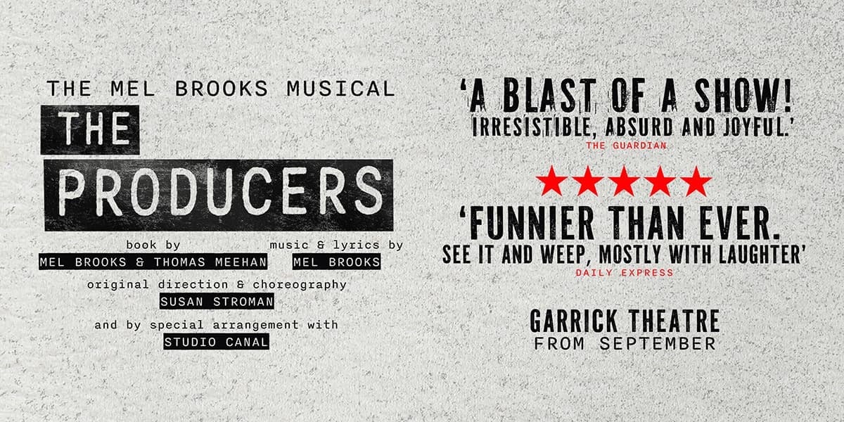 The Producers West End tickets