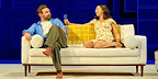 James McArdle (Henry) and Bel Powley (Annie) in The Real Thing at The Old Vic - credit Manuel Harlan (1)