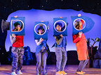 The Cast of The Smeds and The Smoos - The Smeds And The Smoos - Photo Credit Mark Senior 