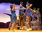 Andrea Sadler, Felicia Akin-Tayo and Robert Pennyl - The Smeds And The Smoos - Photo Credit Mark Senior