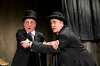Production shot of The Woman in Black at the Fortune Theatre in London.